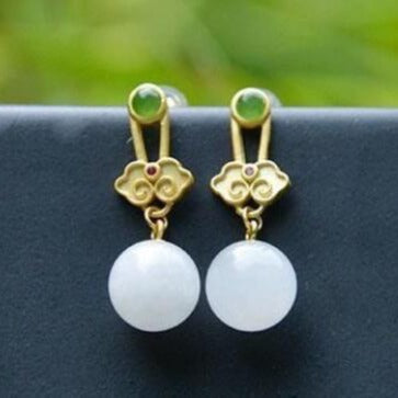 Atemberaubende Gold Ohrring für den Alltag