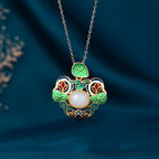 Zarte handwerkliche Halskette