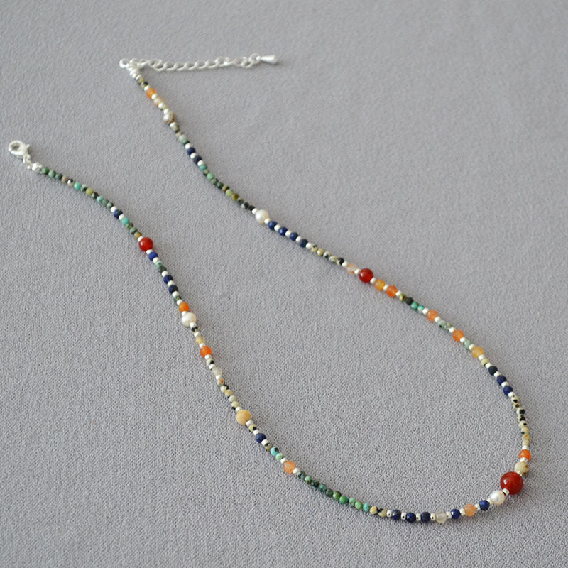 Romantische Perlen Halskette für besondere Momente