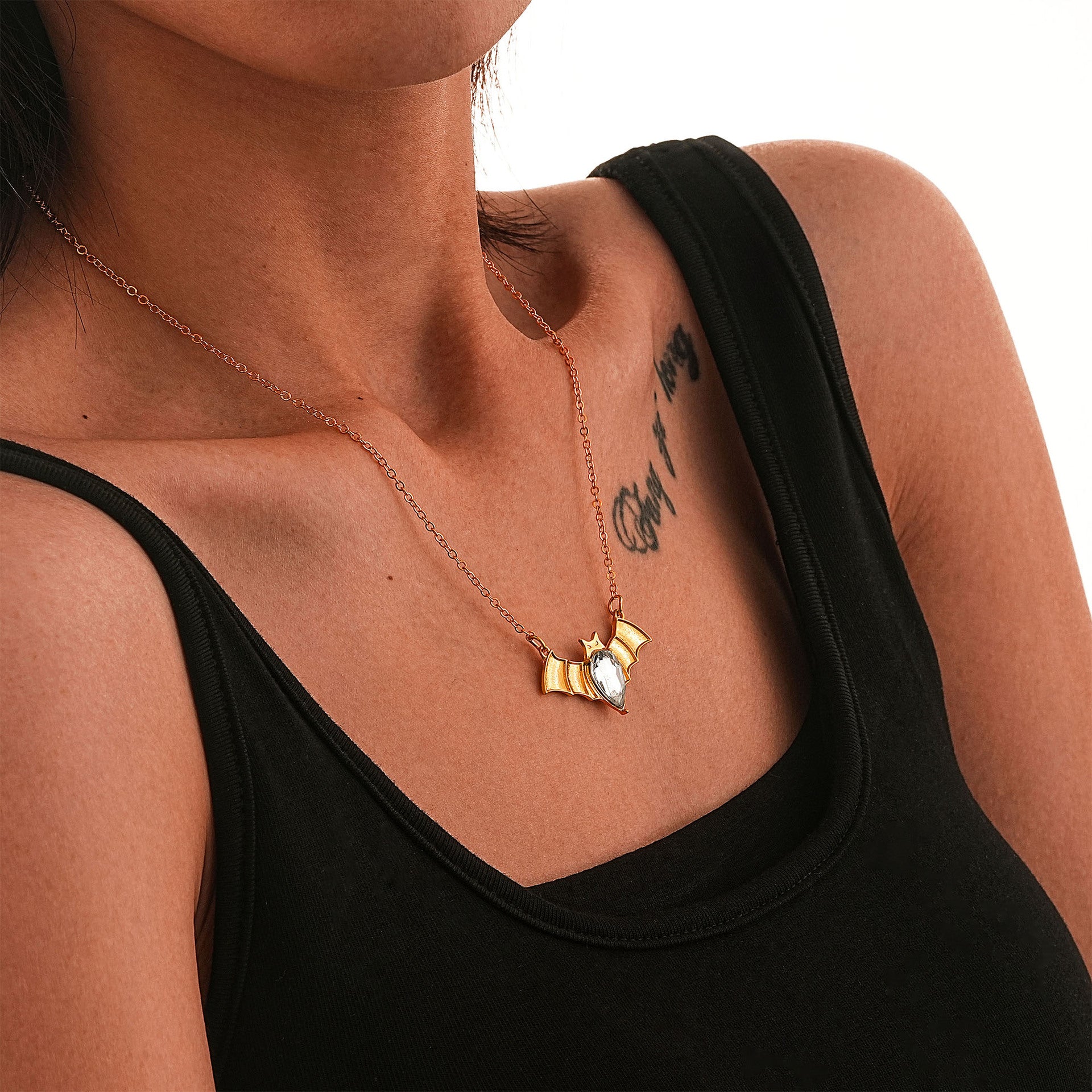 Romantische Gold Halskette für besondere Momente