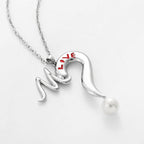 Schöne Perlen Halskette mit einzigartigem Stil