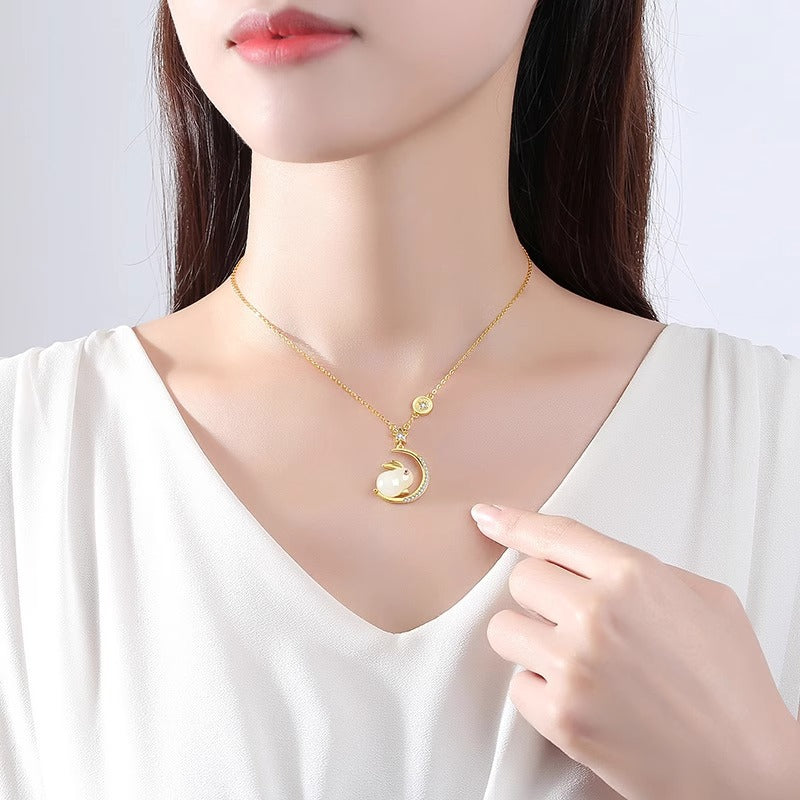 Handgefertigte Vintage Halskette