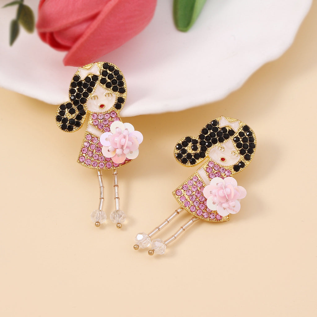 Atemberaubende Ohrring für den Alltag