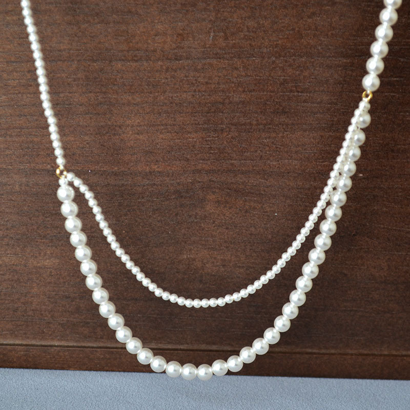 Schöne Perlen Halskette mit einzigartigem Stil