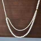 Schöne Perlen Halskette mit einzigartigem Stil