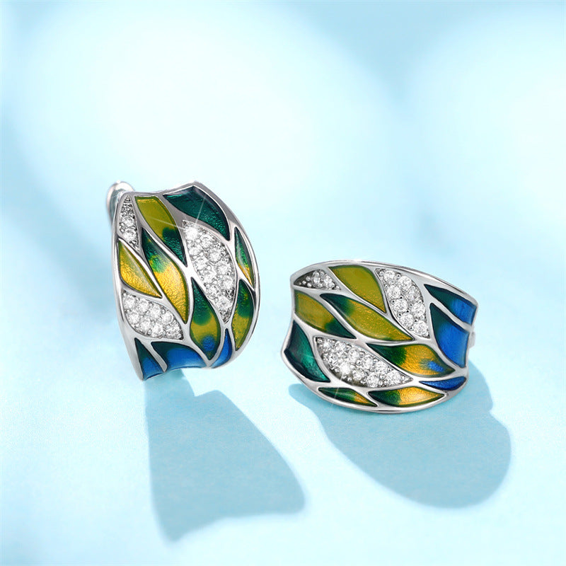 Atemberaubende Ohrring für den Alltag