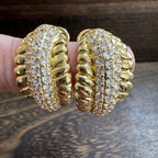 Elegante Gold Ohrring für jeden Anlass