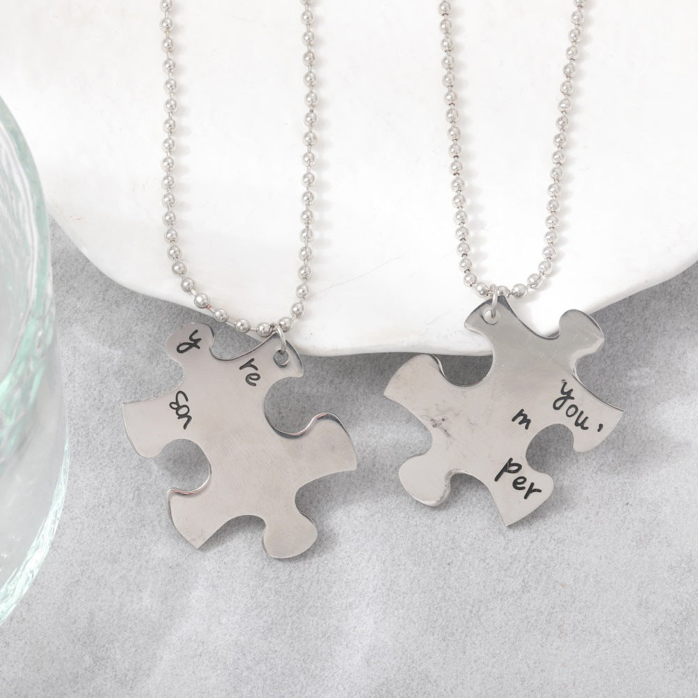 Schöne Halskette mit einzigartigem Stil