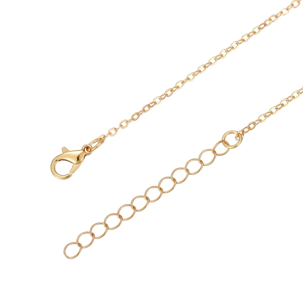 Zarte handwerkliche Perlen Halskette