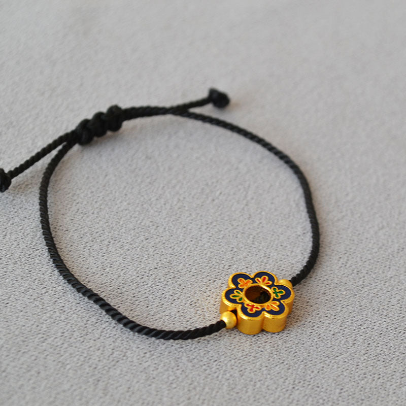 Handgefertigte Vintage Gold Armband