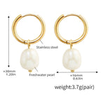 Romantische Gold Ohrring für besondere Momente