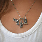 Zarte handwerkliche Halskette