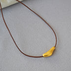 Schöne Gold Halskette mit einzigartigem Stil