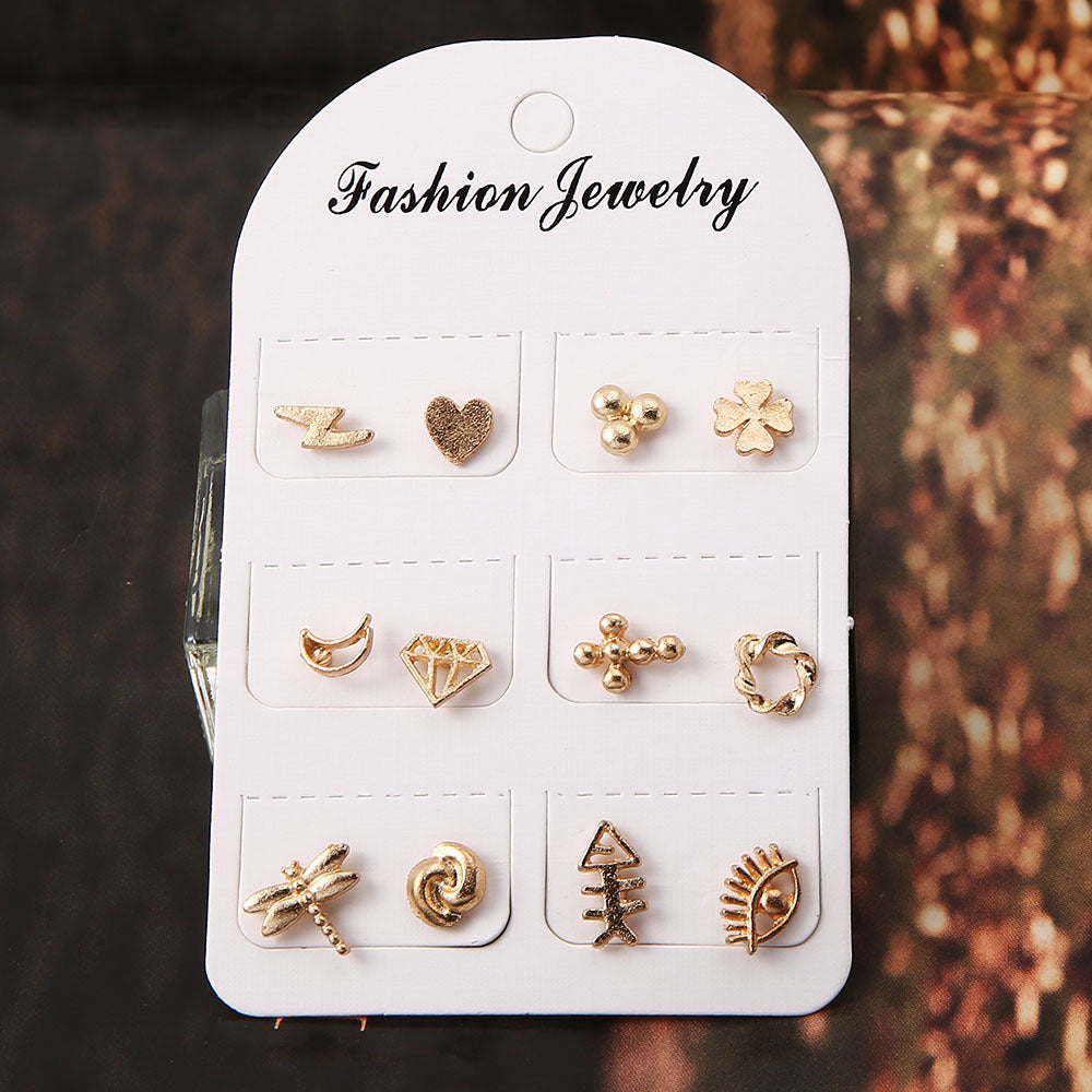 Atemberaubende Gold Ohrring für den Alltag