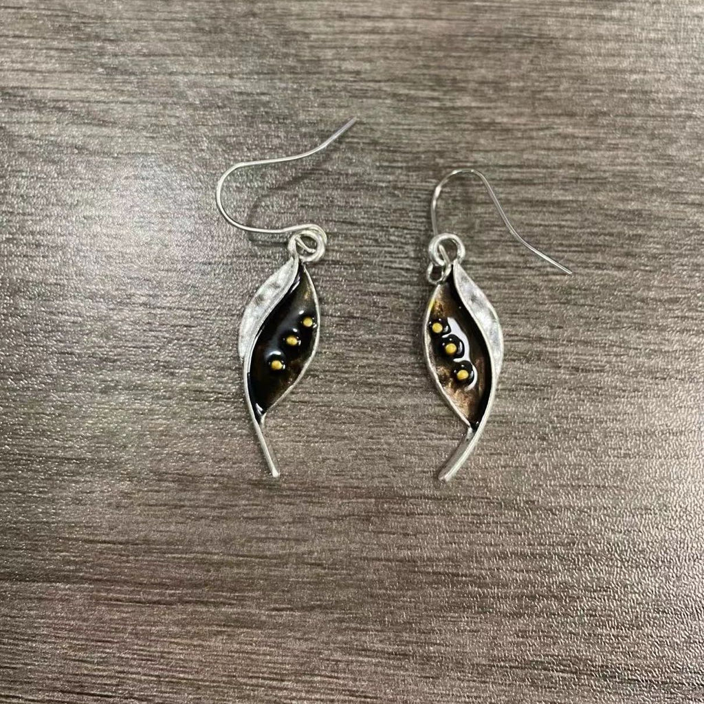 Schöne Gold Ohrring mit einzigartigem Stil