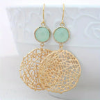 Handgefertigte Vintage Ohrring