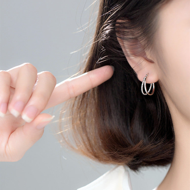 Atemberaubende Ohrring für den Alltag