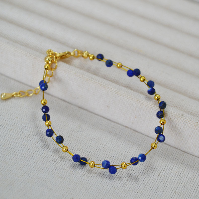 Handgefertigte Vintage Gold Armband