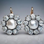 Schöne Perlen Ohrring mit einzigartigem Stil