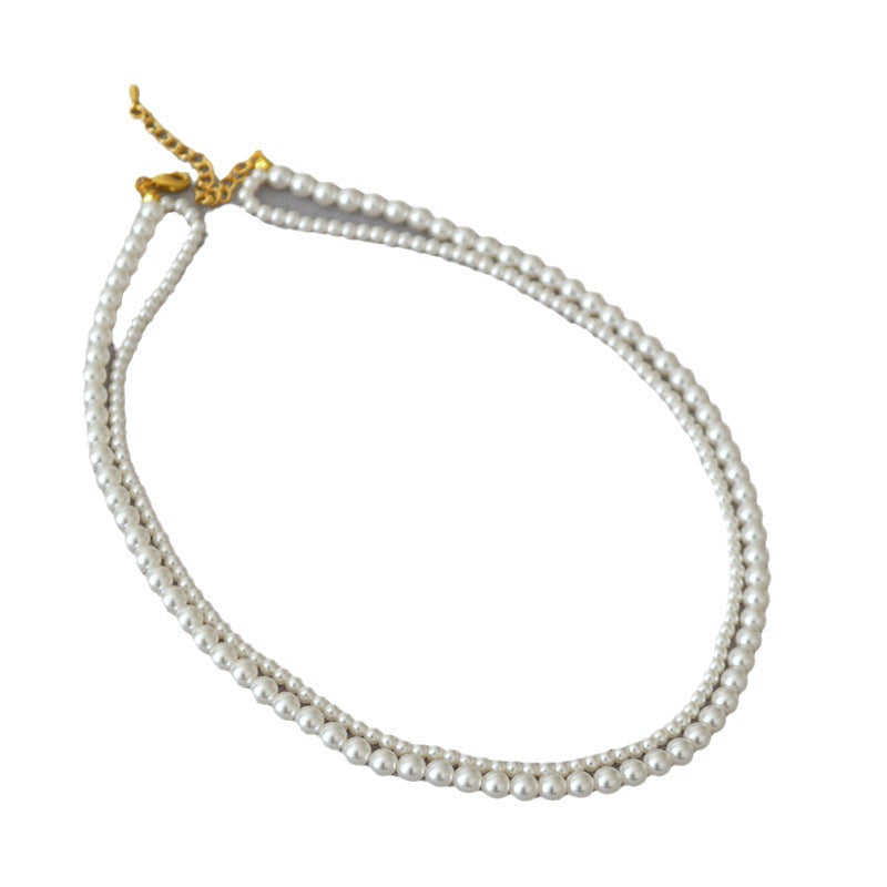 Schöne Perlen Halskette mit einzigartigem Stil