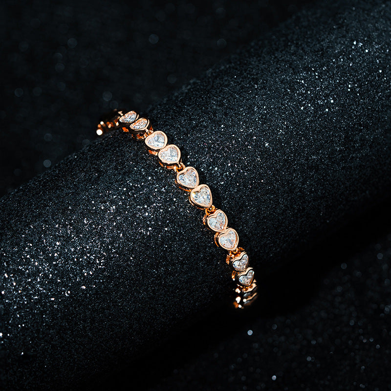 Handgefertigte Vintage Gold Armband