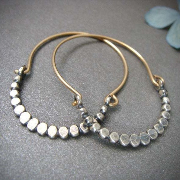 Handgefertigte Vintage Ohrring