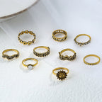 Atemberaubende Gold Ring für den Alltag