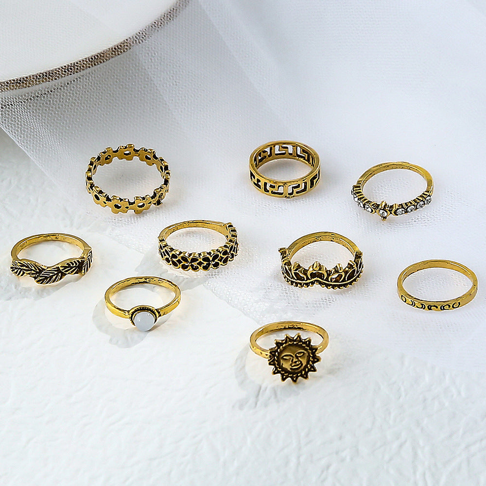 Atemberaubende Gold Ring für den Alltag