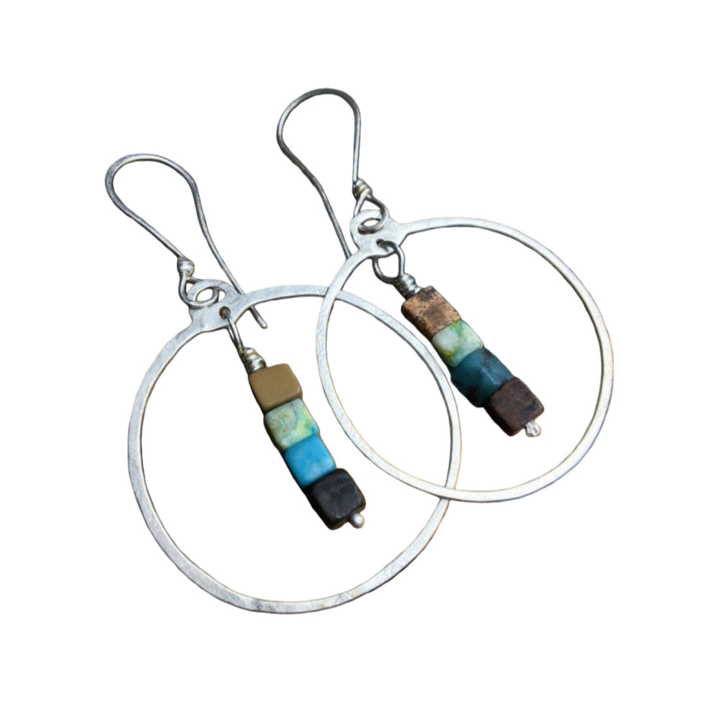 Handgefertigte Vintage Ohrring