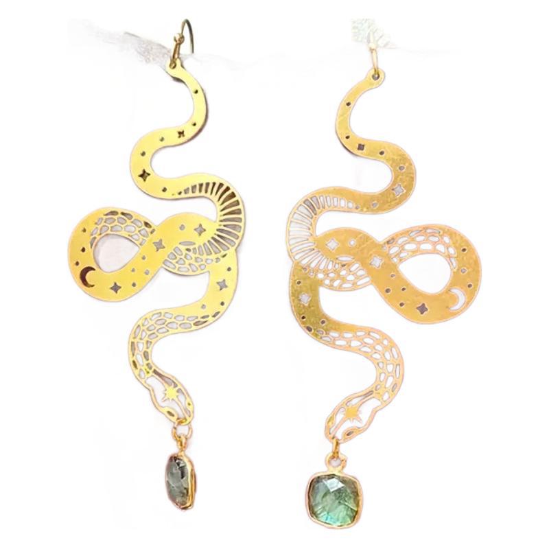 Klassische Gold Ohrring mit zeitloser Eleganz