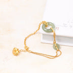 Zarte handwerkliche Silber Armband