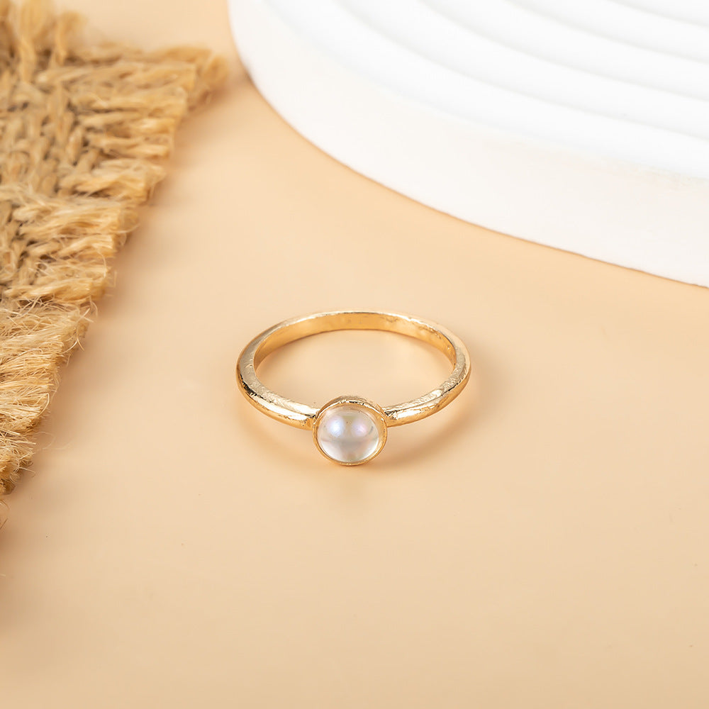 Zarte handwerkliche Gold Armband