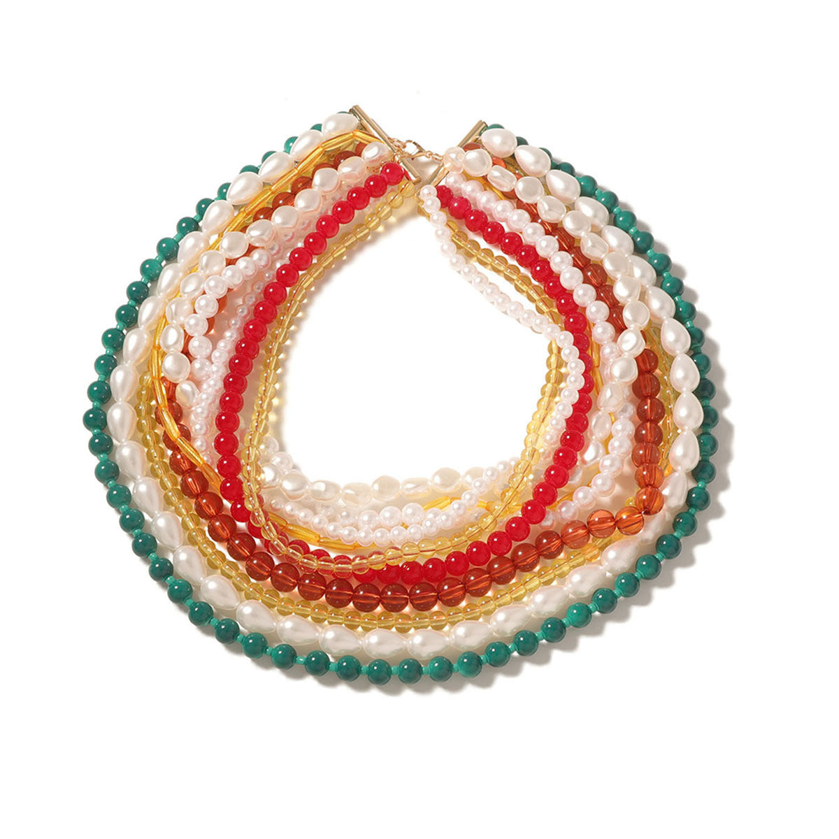 Schöne Perlen Halskette mit einzigartigem Stil