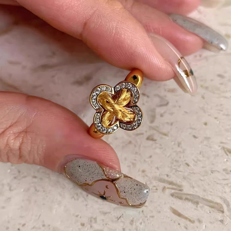 Atemberaubende Gold Ring für den Alltag