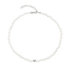 Schöne Perlen Halskette mit einzigartigem Stil