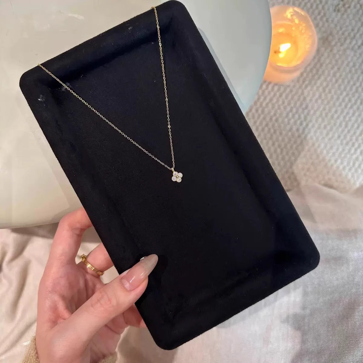 Handgefertigte Vintage Halskette