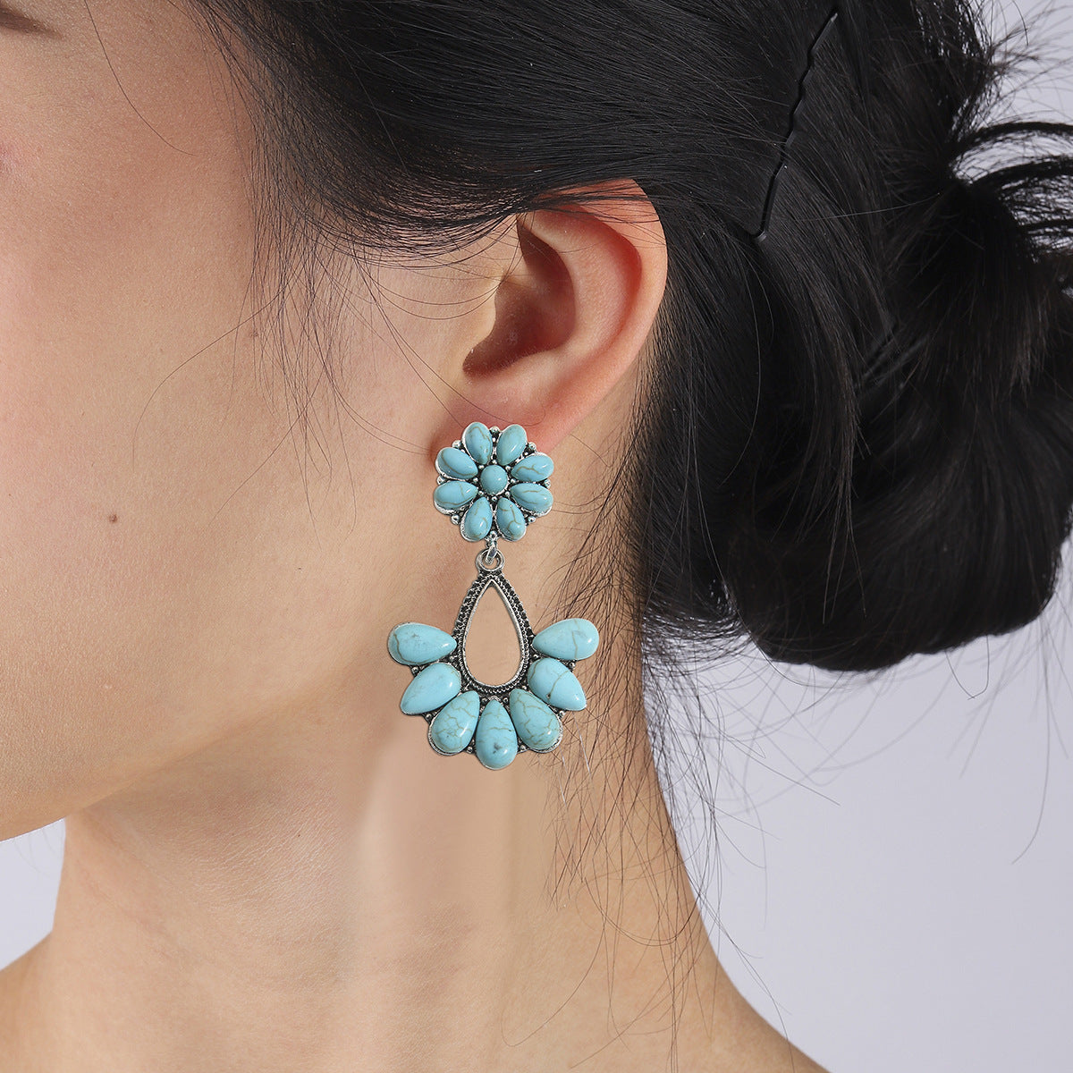 Schöne Ohrring mit einzigartigem Stil