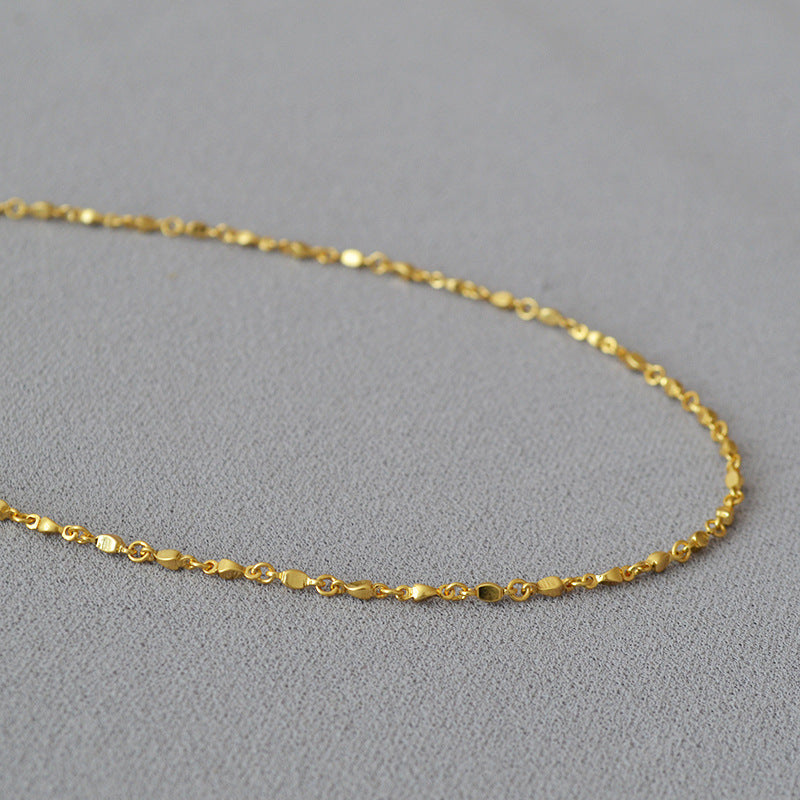 Romantische Gold Halskette für besondere Momente