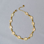 Romantische Gold Halskette für besondere Momente