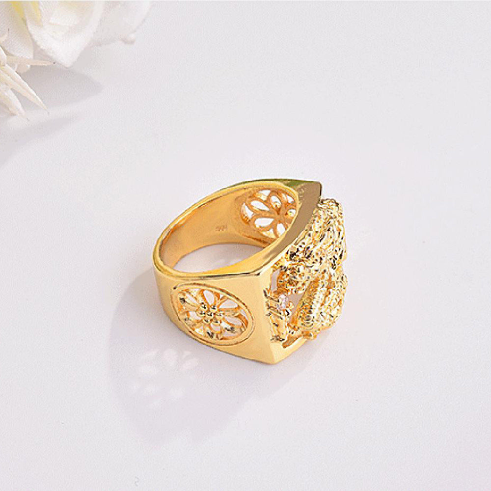 Atemberaubende Gold Ring für den Alltag