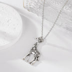 Zarte handwerkliche Halskette