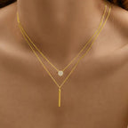 Handgefertigte Vintage Halskette