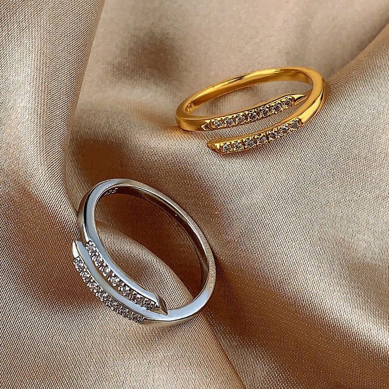 Schöne Ring mit einzigartigem Stil