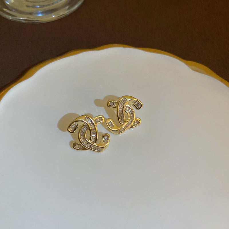 Atemberaubende Gold Ohrring für den Alltag