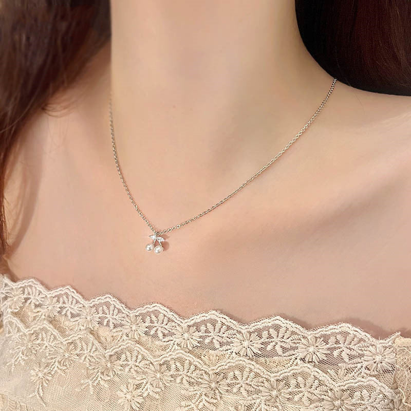 Romantische Perlen Halskette für besondere Momente