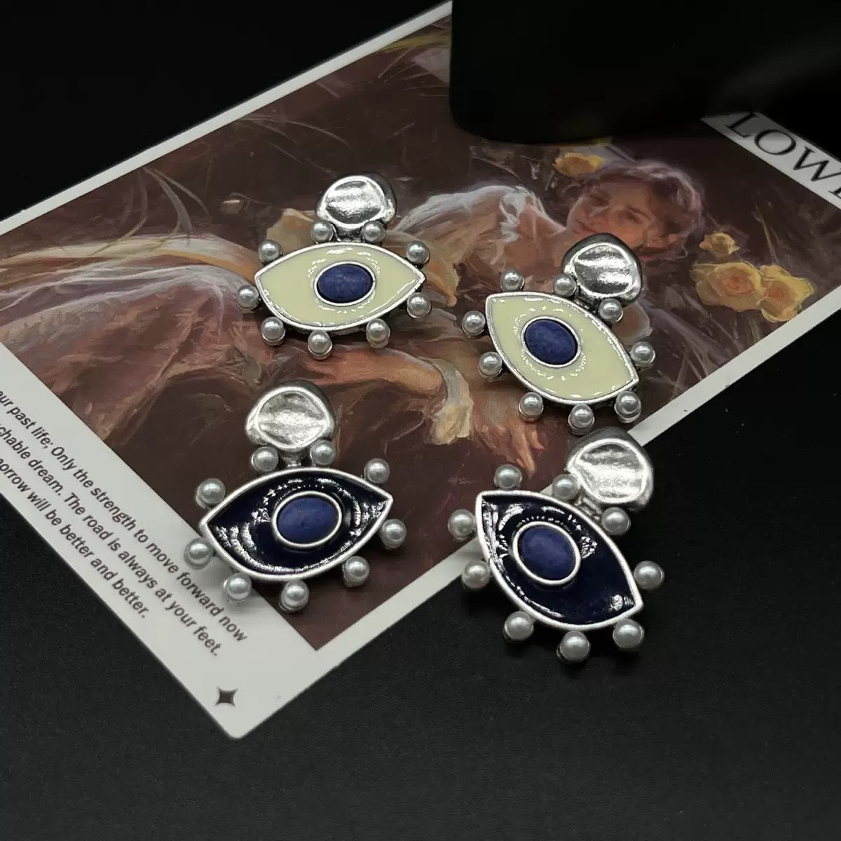 Atemberaubende Perlen Ohrring für den Alltag