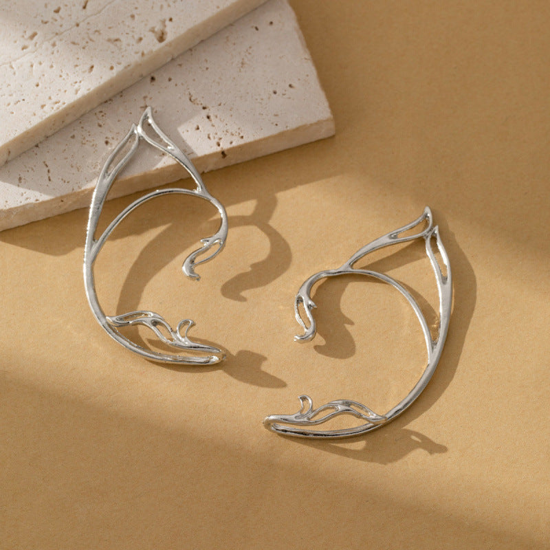 Atemberaubende Ohrring für den Alltag