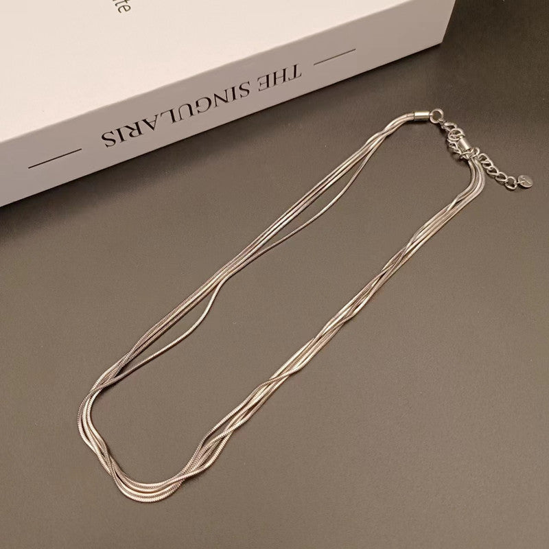 Charmante Silber Halskette für jeden Anlass