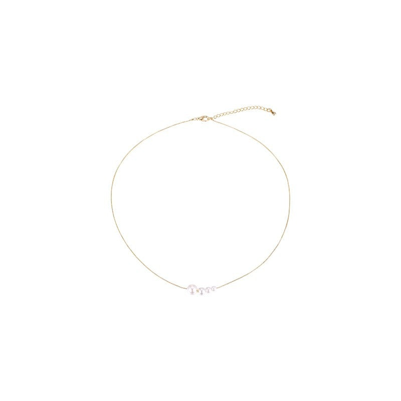 Romantische Perlen Halskette für besondere Momente