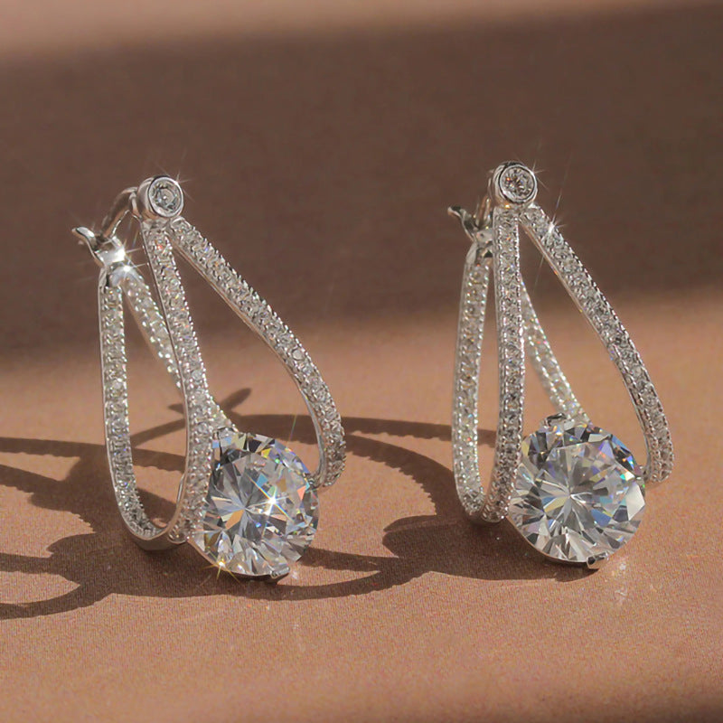 Atemberaubende Ohrring für den Alltag